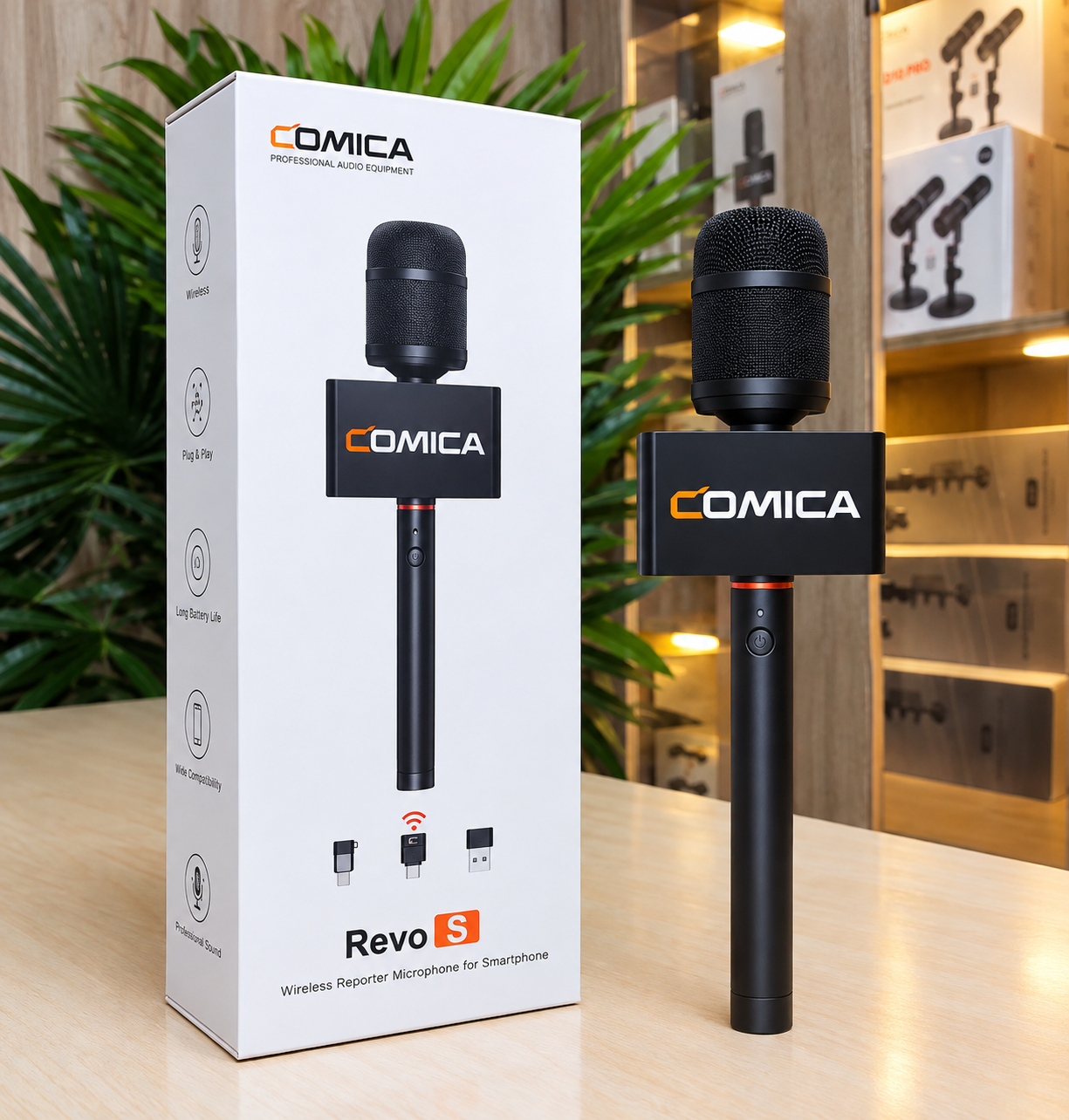 COMICA REVO S — Audio & micros